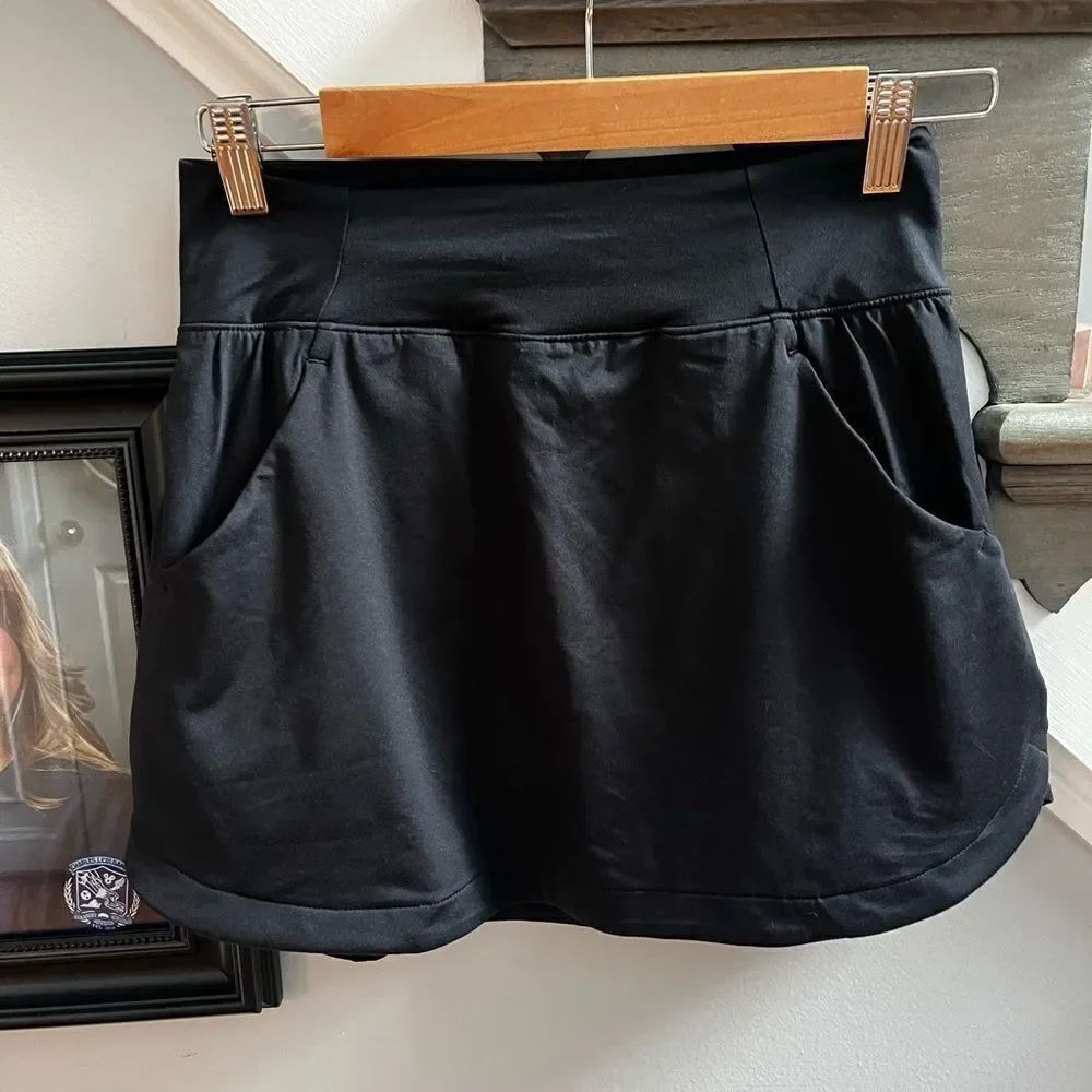 All In Motion Black Athletic Skort sz XS